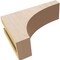 Ekena Millwork 3"W x 9"D x 6"H Classic Stockport Rough Cedar Woodgrain TimberThane Corbel, Primed Tan CORUR03X09X06STORCPR - alternate 4
